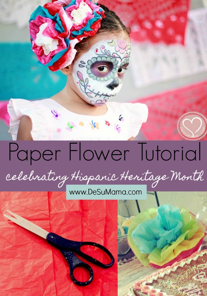 Papel Picado Flags to Celebrate Hispanic Heritage Month {Craft}