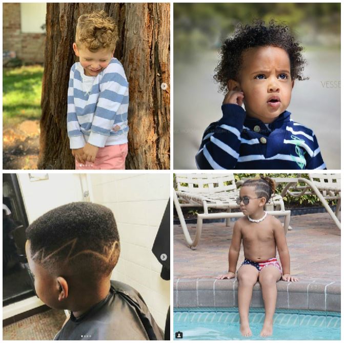 Toddler boy with curly hair: top 10 haircuts + maintenance – child