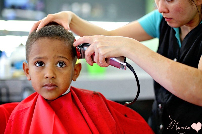 Haircut Three Years Old Boy Stock Photo 1085110298 | Shutterstock