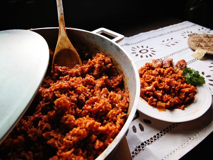 Jollof African Red Rice Recipe