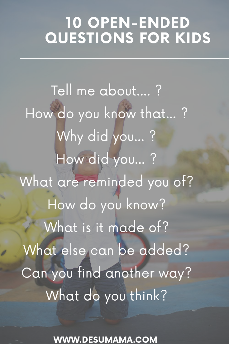 15 Best Open Ended Questions For Preschool   Questions For Kids 